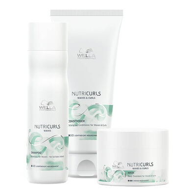 Kit Wella Professionals Nutricurls Trio